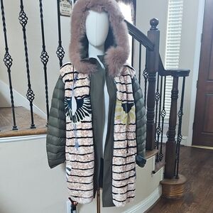 Yves Salomon Multicolor Ski & Snow Jacket